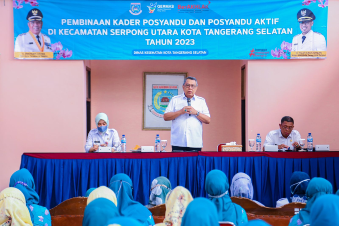 
 Benyamin: Tingkatkan Kualitas Pelayanan Kesehatan Mulai dari Kader Posyandu