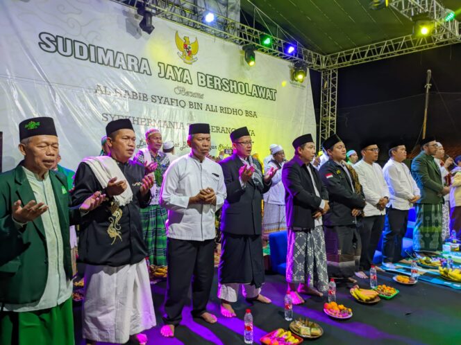 
 Sudimara Jaya Bersholawat, NU Ciledug Ajak Masyarakat Jaga NKRI