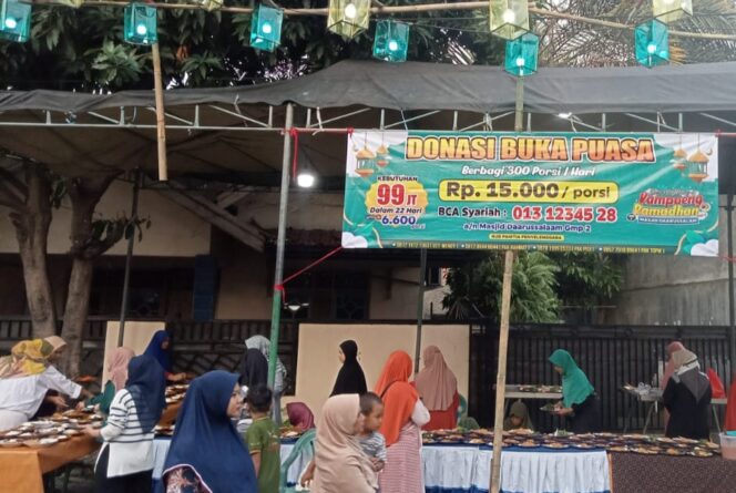 
 Antusiasme Warga Mengikuti Kegiatan Kampung Ramadhan Perumahan GMP 2 Karet Cadas Sepatan Kabupaten Tangerang. Foto: Yan Evries 