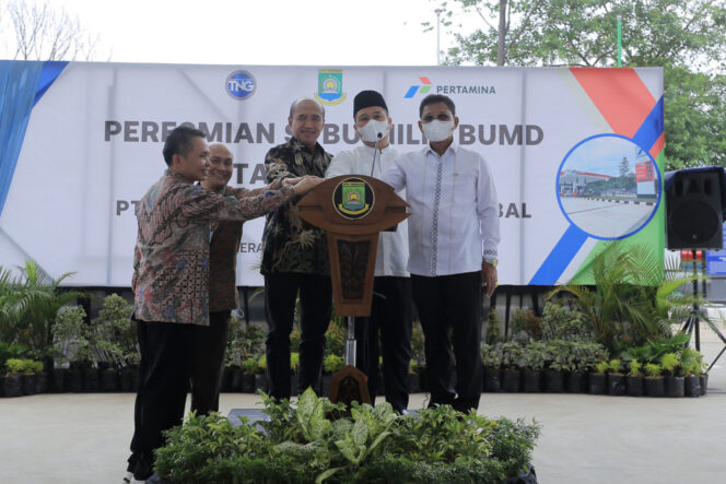 
 Walikota Arief Resmikan SPBU Milik BUMD Kota Tangerang