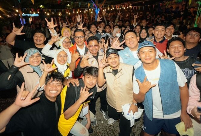 
 Dukungan Gen Z dan Milenial Kepada Sachrudin-Maryono saat Me-Riang Ber-Sama. Foto: Ist