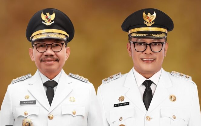 
 Sachrudin-Maryono, Wali Kota dan Wakil Wali Kota Tangerang Periode 2025-2030. Foto: ist
