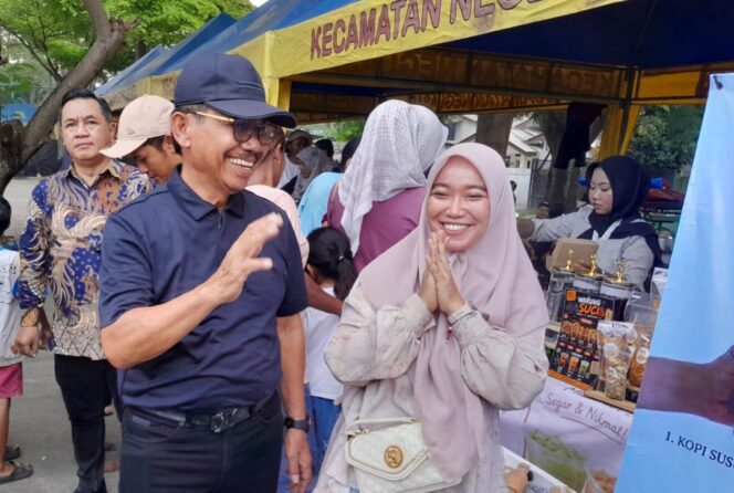 
 Wali Kota Tangerang Sachrudin saat menghadiri peringatan Milad ke-26 Badan Pengurus Kota (BPK) Oi Kota Tangerang yang digelar di Eco Park Neglasari. Foto: ist